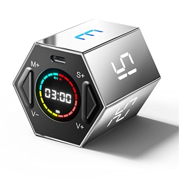 Ticktime Pomodoro Timer - Focus & Productivity Cube for Office Use