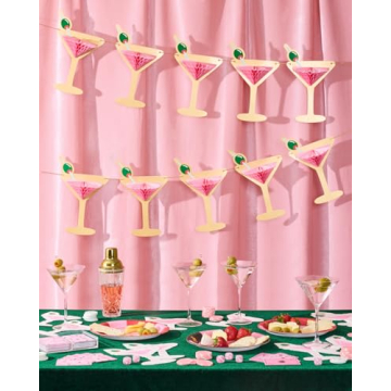 xo, Fetti Martini 3D Pop Up Gold Foil Banner for Parties