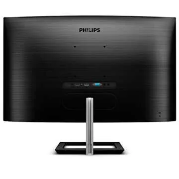 Philips 272E1CA 27" Curved Frameless Monitor, Full HD 1080P, 100% sRGB, Adaptive-Sync, Speakers, VESA, 4Yr Advance Replacement Warranty