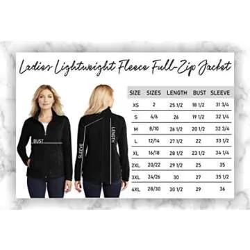 Custom ER RN Full-Zip Fleece Lightweight Jacket