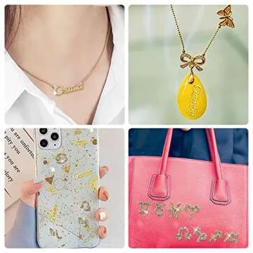 JERCLITY Zodiac Nail Charms Set for Stylish Nail Art