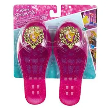 Disney Princess Aurora Jelly Shoes - Sparkle for Ages 3+