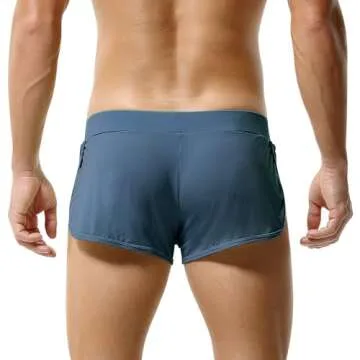 GENEMEN 3 Inch Inseam Men’s Mesh Shorts for Gym & Relax
