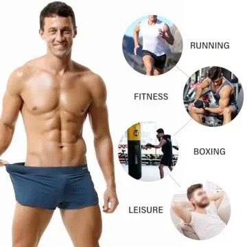 GENEMEN 3 Inch Inseam Men’s Mesh Shorts for Gym & Relax