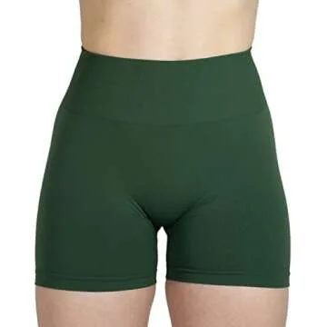 AUROLA Dream Collection Women Workout Shorts High Waist Gym Shorts, Scrunch Butt Seamless Athletic Shorts,Mountain View,S