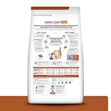 Hill's Prescription Diet k/d Kidney Care with Chicken Dry Dog Food, Veterinary Diet, 27.5 lb. Bag