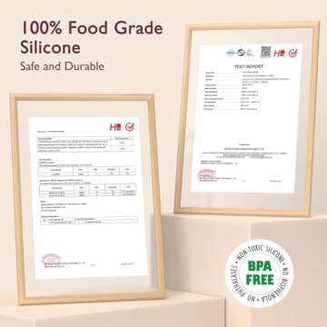 Momcozy Contact Nipple Shields, 100% Food-Grade Silicone for Breastfeeding Difficulties, Ultra-Thin & Super-Soft, Made Without BPA/BPS, Include Carry Case (24mm)