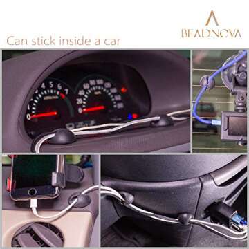 BEADNOVA Cable Clips for Effective Cord Management