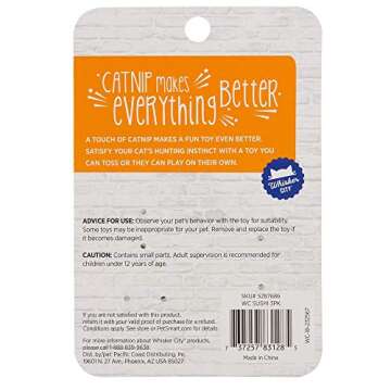 Whisker City Sushi Cat Toys with Catnip - 3 Pack