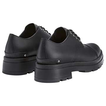 Giuseppe Zanotti, Reepley Lace-up Leather, 11, Black