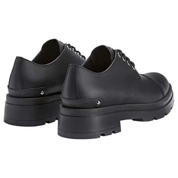 Giuseppe Zanotti, Reepley Lace-up Leather, 11, Black