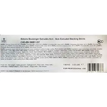 Cacao Barry Bittersweet Chocolate Baking Sticks - 44% Cacao