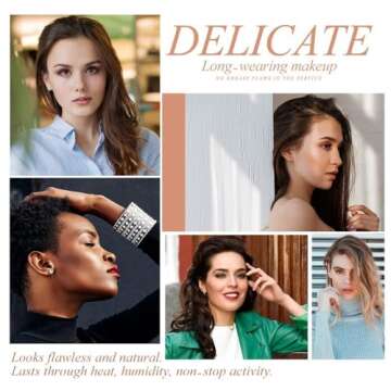 ReviGLam TLM Colour Changing Liquid Foundation Hides Wrinkles & Lines, BB Cream Makeup Base Concealer Cover Moisturizing Fluid for all Skin Tone SPF15, Pack of 2