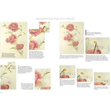 Ready to Paint Watercolour Flowers for All Skill Levels