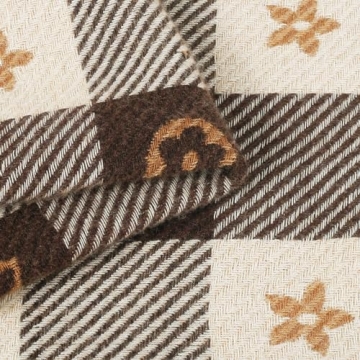 Stylish NTLWKR Women's Oversized Plaid Scarf for Winter