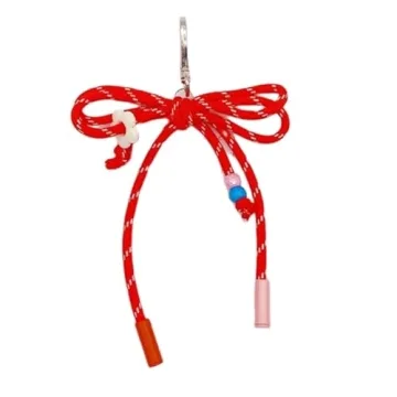 HOHOPEACH Trendy Y2K Purse Charm Keychain - Aesthetic Accessory