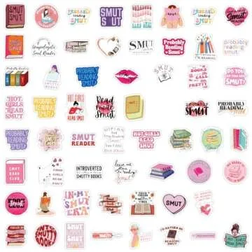 Smut Stickers - 120PCS Vinyl Waterproof Fun Designs