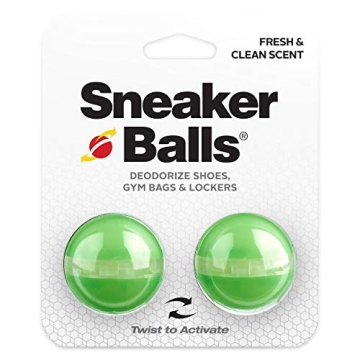 Sof Sole Sneaker Ball Shoe Odor Eliminator & Remover - Fresh, Clean Scent Blocks Odors - Twist-to-Ac...