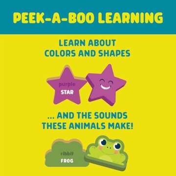 Chuckle & Roar - 2 Pack Shapes and Animals Wooden Puzzles - Fun and Educational Wooden Puzzle for Kids - Develops Fine Motor Skills - 18 Total Wooden Pieces