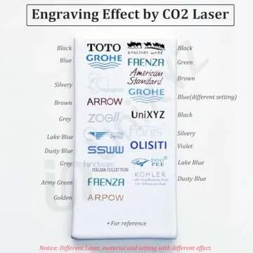 UNIXYZ Colored Laser Engraving Paper for Creative DIY Projects