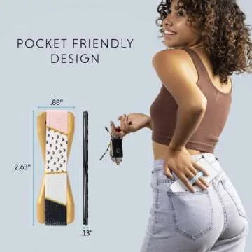 LOVEHANDLE Universal Grip for Smartphone and Mini Tablet - Kaleidoscope Trendsetter Design Elastic S...