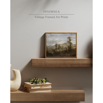 InSimSea Framed Vintage Canvas Wall Art 8x10