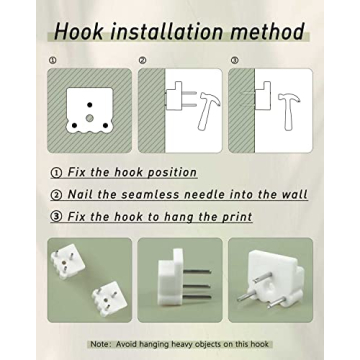 InSimSea Framed Vintage Canvas Wall Art 8x10