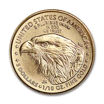 2021 1/10 oz American Eagle Gold Coin with Box