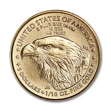 2021 1/10 oz American Eagle Gold Coin with Box