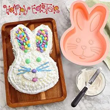 Cute Bunny Silicone Baking Molds for Fun Celebrations