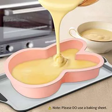 Cute Bunny Silicone Baking Molds for Fun Celebrations