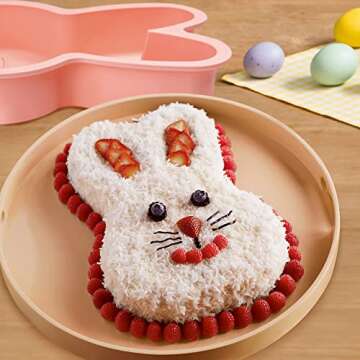 Cute Bunny Silicone Baking Molds for Fun Celebrations