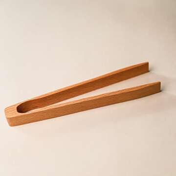 Wood Tong Kids Sensory Play Tools