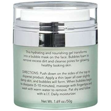 e.l.f. Hydrating Bubble Mask for Glowing Healthy Skin