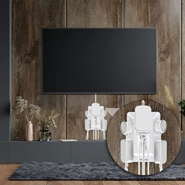 POWRUI 6 Outlet Surge Protector with USB C and Night Light