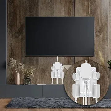 POWRUI 6 Outlet Surge Protector with USB C and Night Light