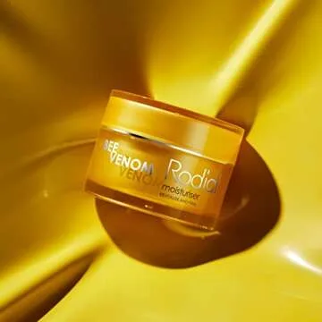 Rodial Bee Venom Moisturiser Cream 1.7fl.oz - Intense Face Cream to Restore Skin Elasticity and Firmness - Anti-Aging Formula - Juvinity for Collagen Production Boost - Long Lasting Hydration