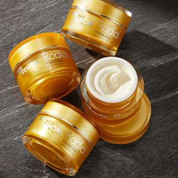 Rodial Bee Venom Moisturiser Cream 1.7fl.oz - Intense Face Cream to Restore Skin Elasticity and Firmness - Anti-Aging Formula - Juvinity for Collagen Production Boost - Long Lasting Hydration