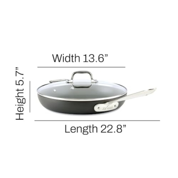 All-Clad 12 inch Nonstick Fry Pan for Induction and Oven