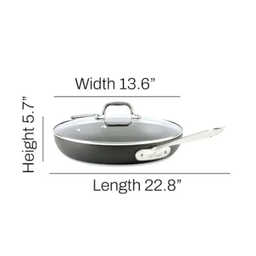 All-Clad 12 inch Nonstick Fry Pan for Induction and Oven