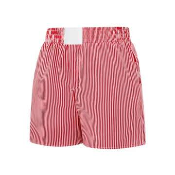 Trendy Y2k Plaid Lounge Shorts for Women - Comfortable Beachwear