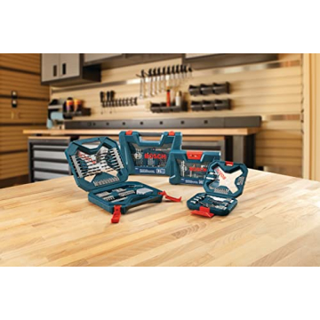 Bosch MS4091 91-Piece Drilling Set with Case for Versatility