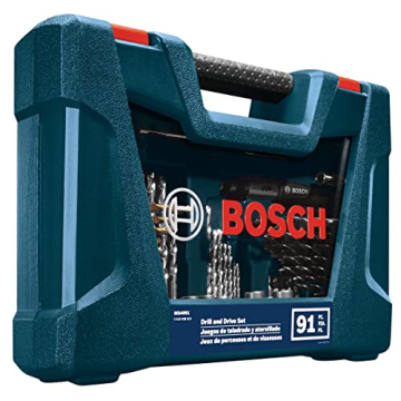 Bosch MS4091 91-Piece Drilling Set with Case for Versatility
