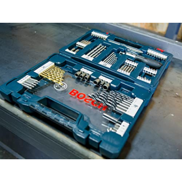 Bosch MS4091 91-Piece Drilling Set with Case for Versatility
