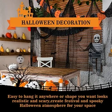 5Pcs Halloween Creepy Cloth for Spooky Decor