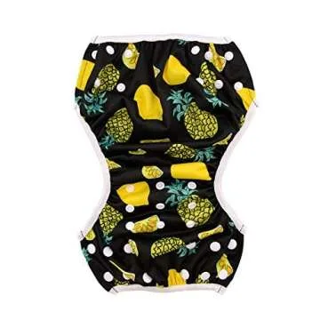 Babygoal Reusable Swim Diaper for 0-8M Babies | Stylish & Adjustable
