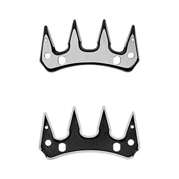 Dragro Sheep Clippers Replacement Blades, Professional Stainless Steel Clipper Blades for Thick Coat Animals