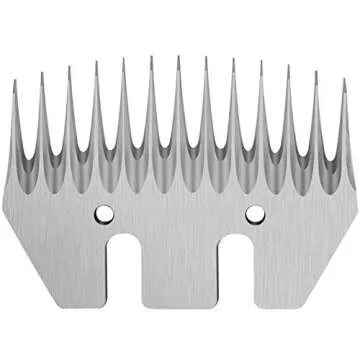 Dragro Sheep Clippers Replacement Blades, Professional Stainless Steel Clipper Blades for Thick Coat Animals