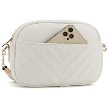 Trendy lola mae Quilted Crossbody Bag for Women
