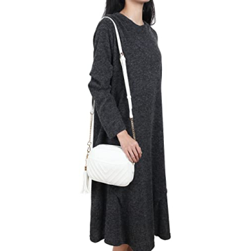 Trendy lola mae Quilted Crossbody Bag for Women